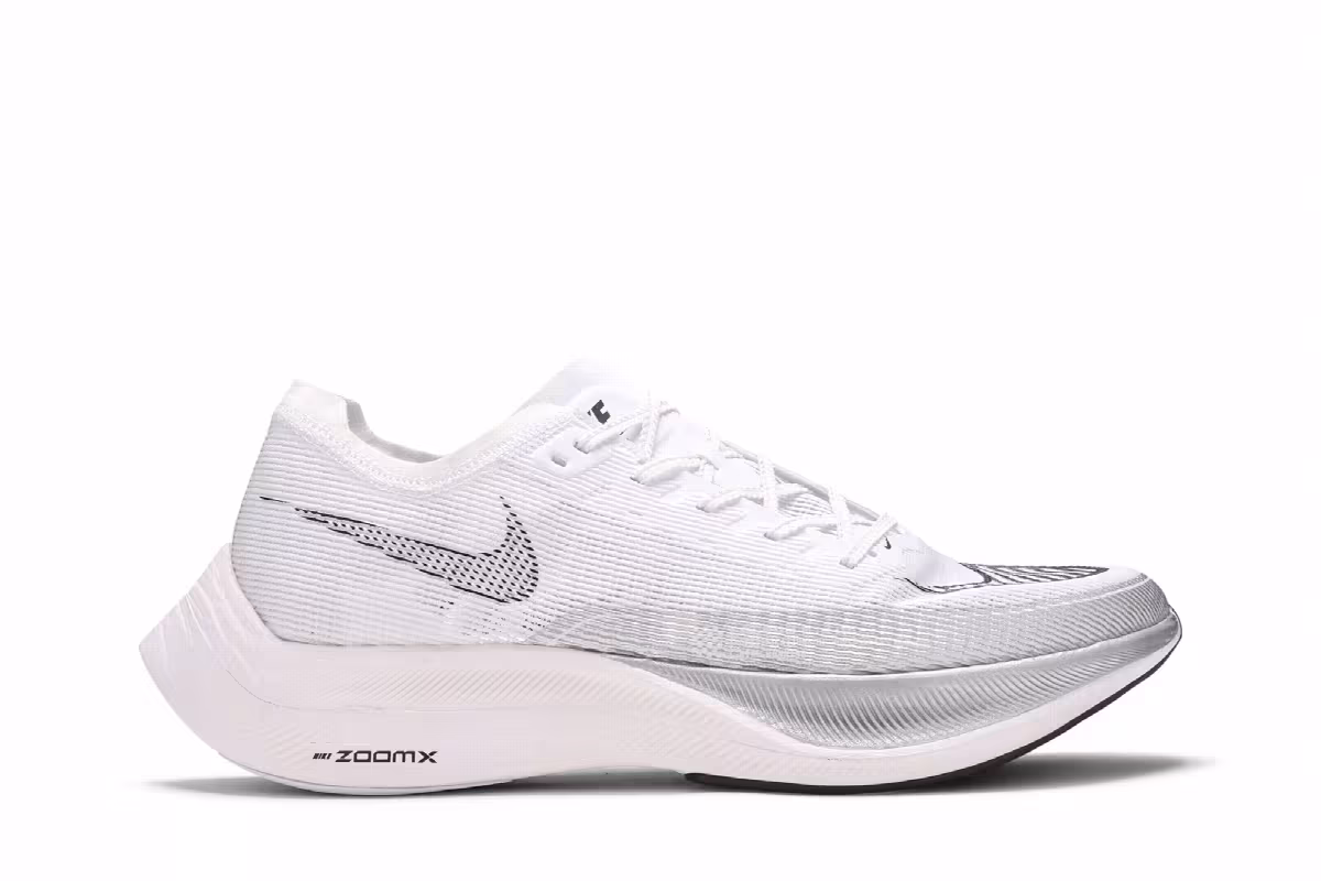 Nike ZoomX Vaporfly NEXT% 2 White Metallic Silver, view 2