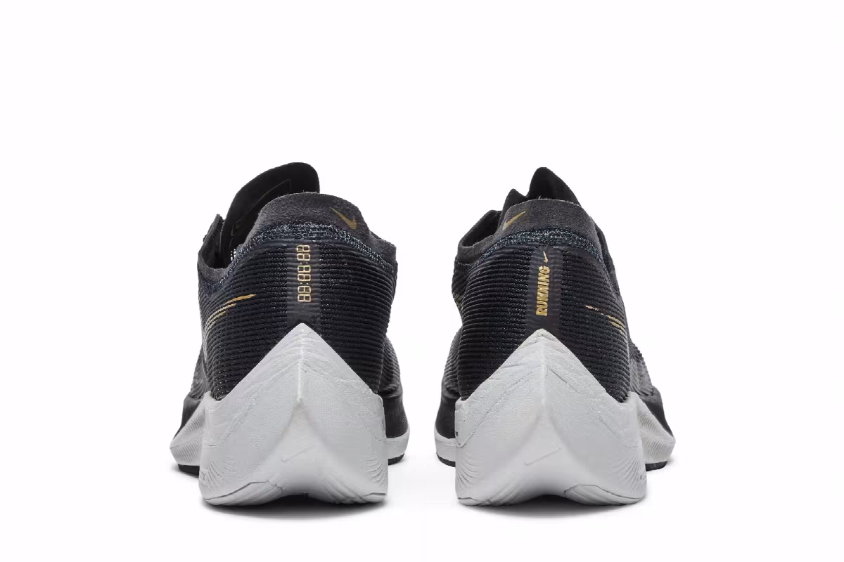 Nike ZoomX Vaporfly NEXT% 2 Black Metallic Gold Coin, view 7