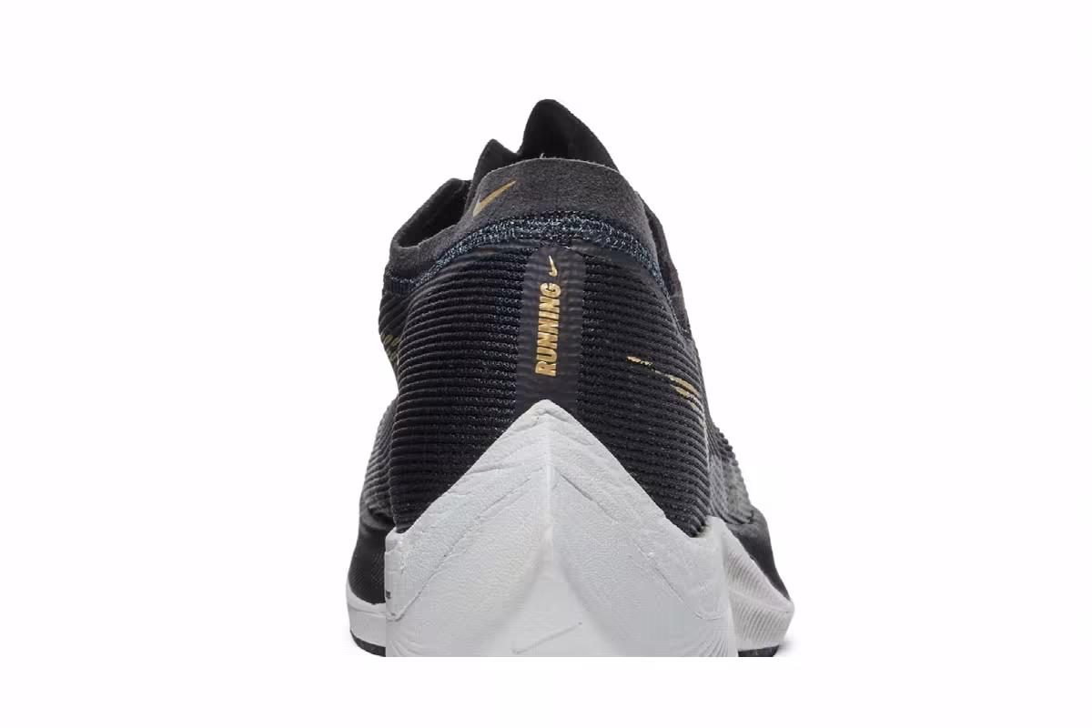 Nike ZoomX Vaporfly NEXT% 2 Black Metallic Gold Coin, view 8