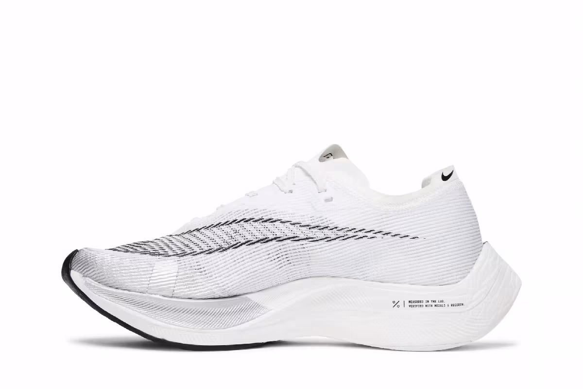 Nike Women's ZoomX Vaporfly NEXT% 2 White Metallic Silver, view 4