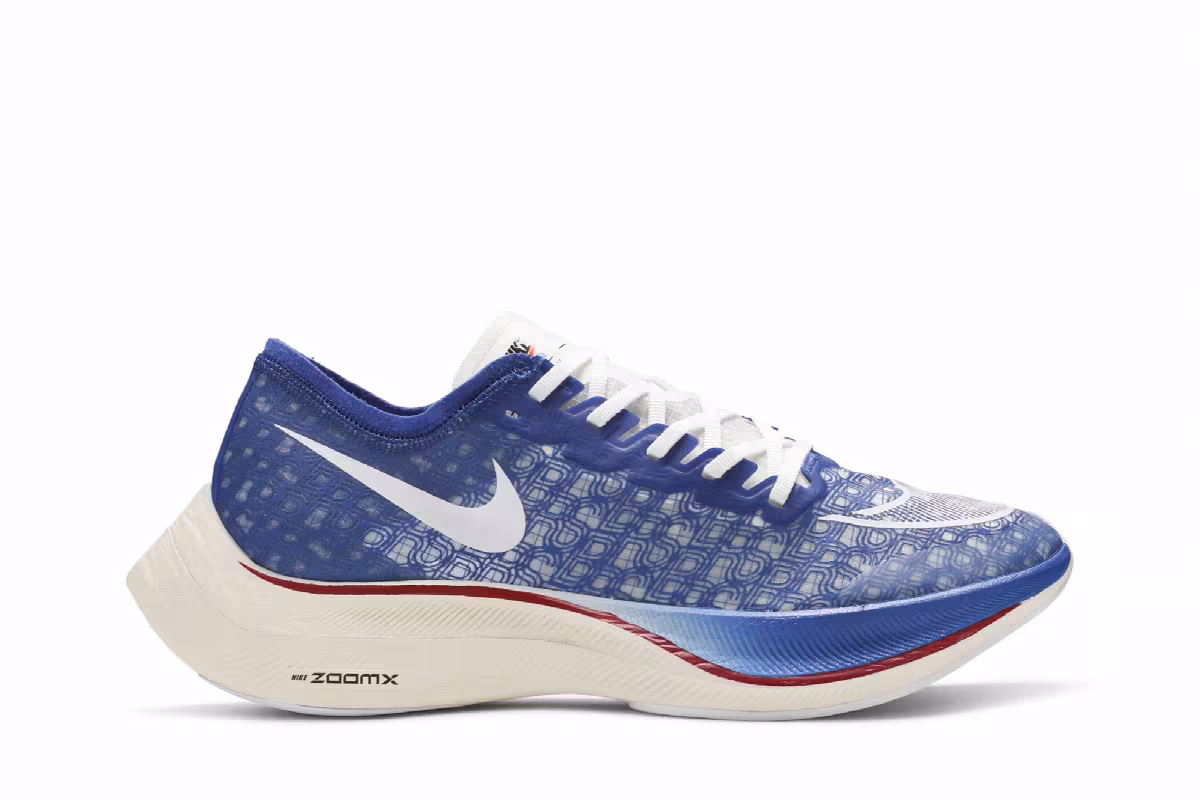 Nike ZoomX Vaporfly NEXT% Blue Ribbon Sports, view 2