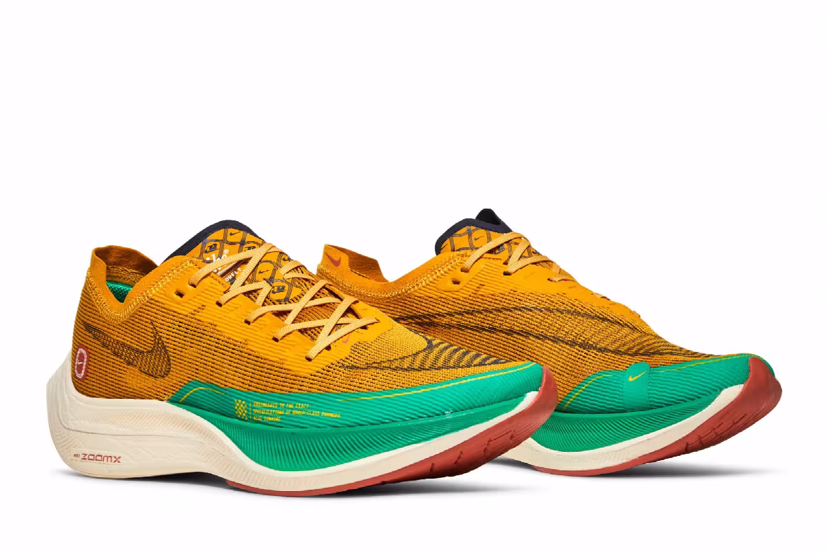 Nike ZoomX Vaporfly NEXT% 2 Dark Sulfur Stadium Green, view 9
