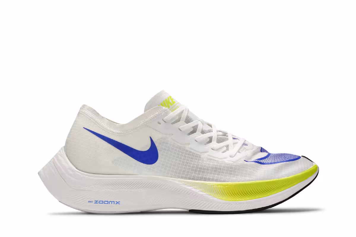 Nike ZoomX VaporFly NEXT% Ekiden White Racer Blue, view 2