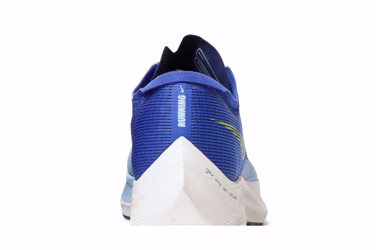 Nike ZoomX Vaporfly NEXT% 2 Hyper Royal Yellow Strike, view 8