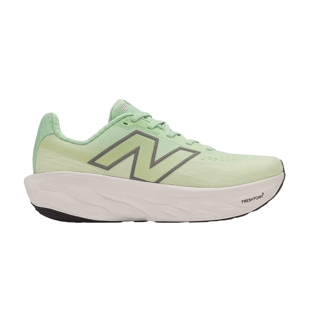 New Balance Women's Fresh Foam X 1080v14 Wide Sweetgrass Silver Metallic