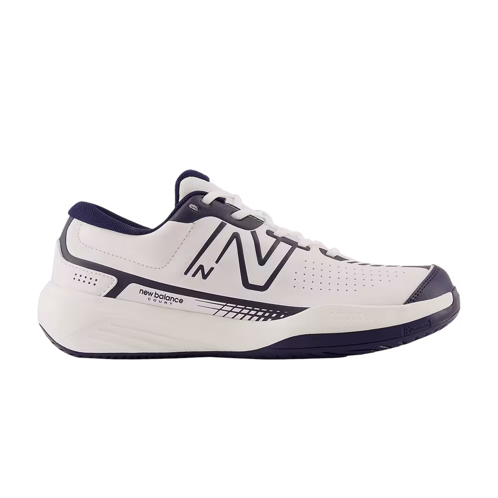 New Balance 696v5 White Navy
