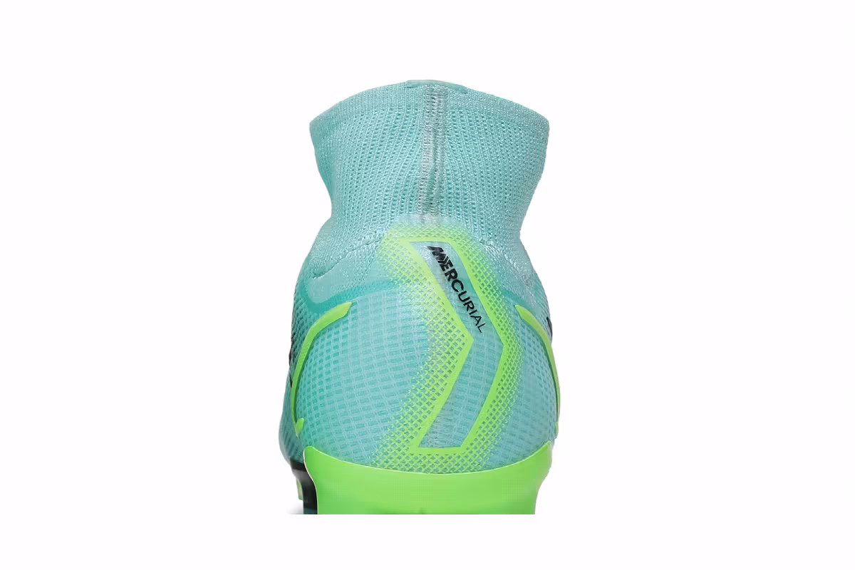 Nike Mercurial Superfly 8 Elite FG Dynamic Turquoise Lime Glow, view 8