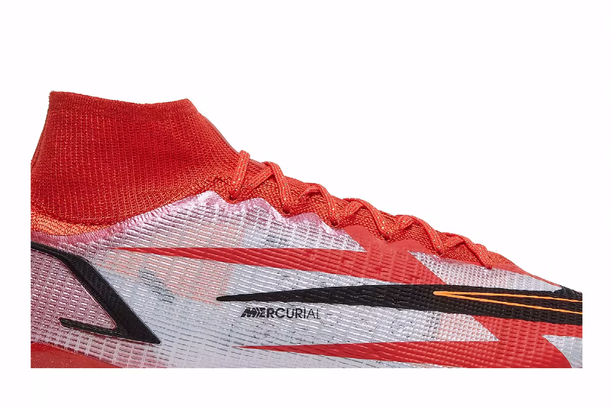 Nike Mercurial Superfly 8 Elite CR7 FG Chile Red, view 3
