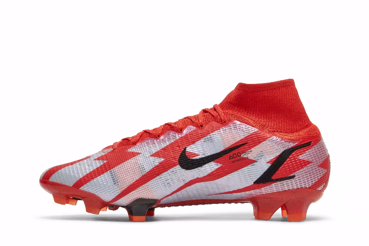 Nike Mercurial Superfly 8 Elite CR7 FG Chile Red, view 4