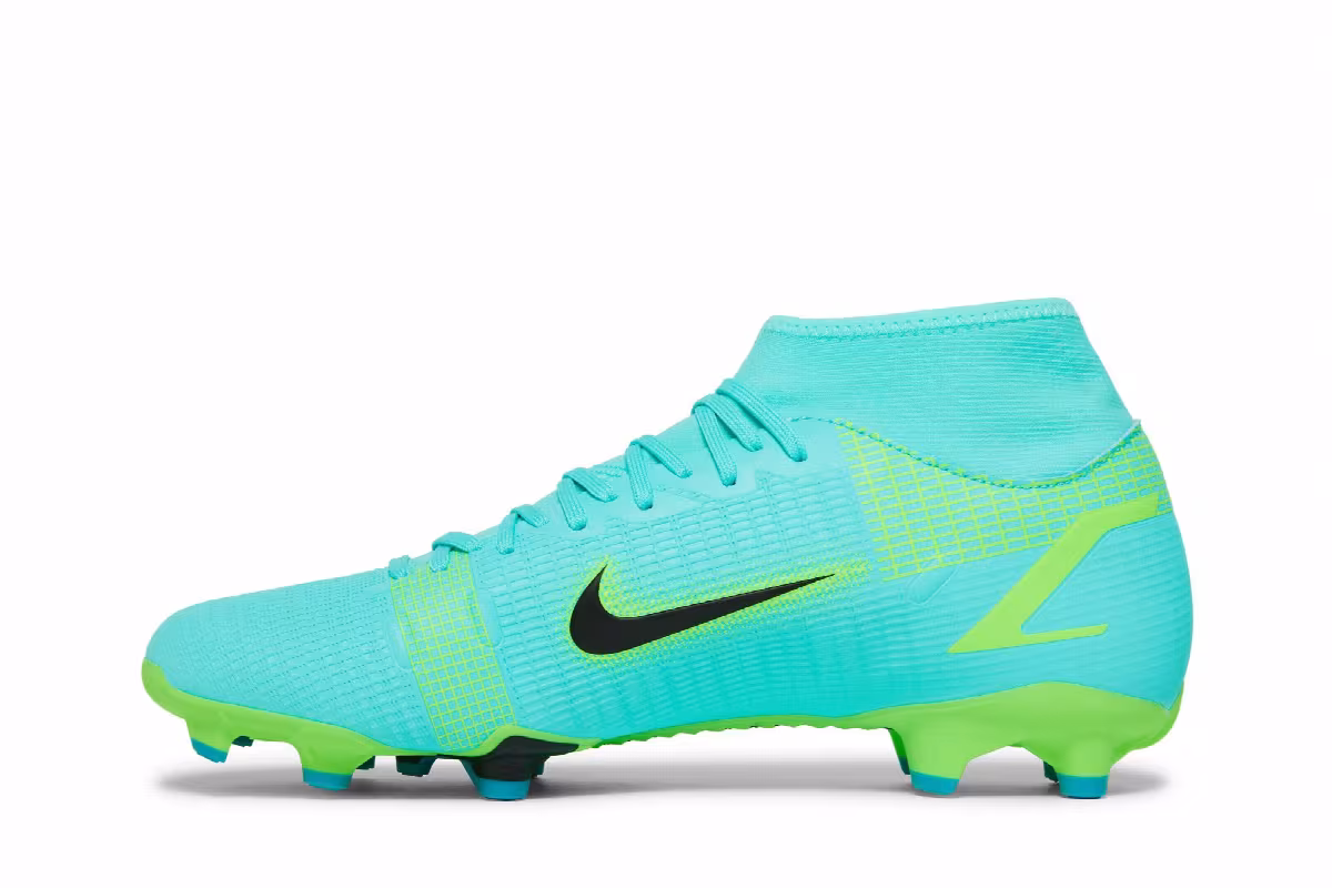 Nike Mercurial Superfly 8 Academy MG Dynamic Turquoise Lime Glow, view 4