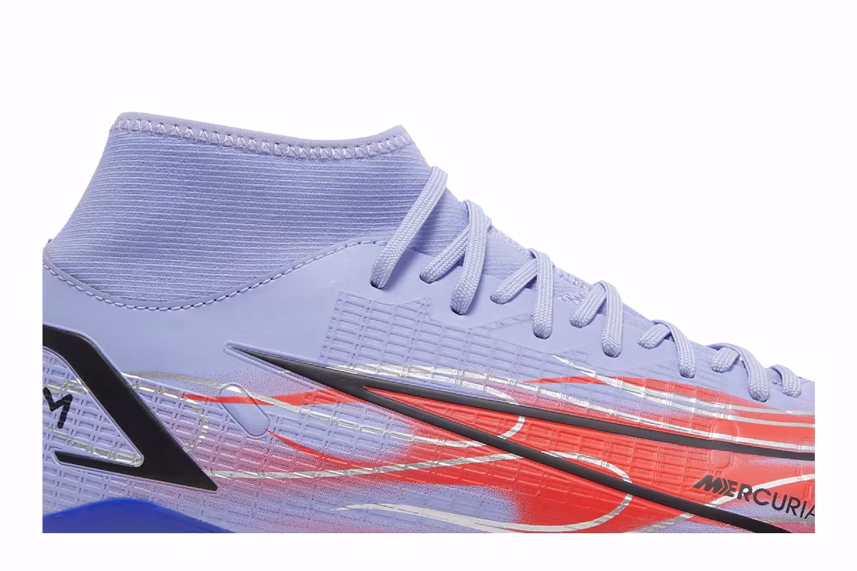 Kylian Mbappé x Nike Mercurial Superfly 8 Academy MG Flames, view 3