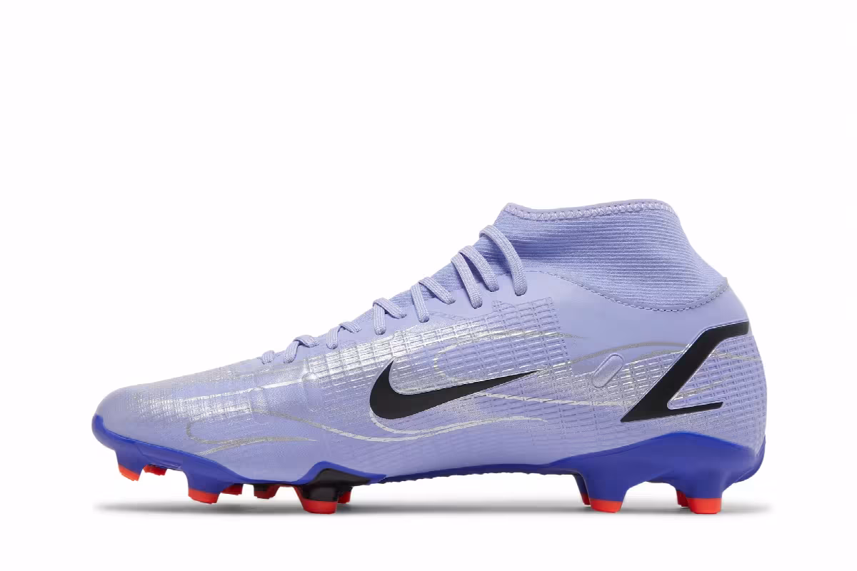 Kylian Mbappé x Nike Mercurial Superfly 8 Academy MG Flames, view 4