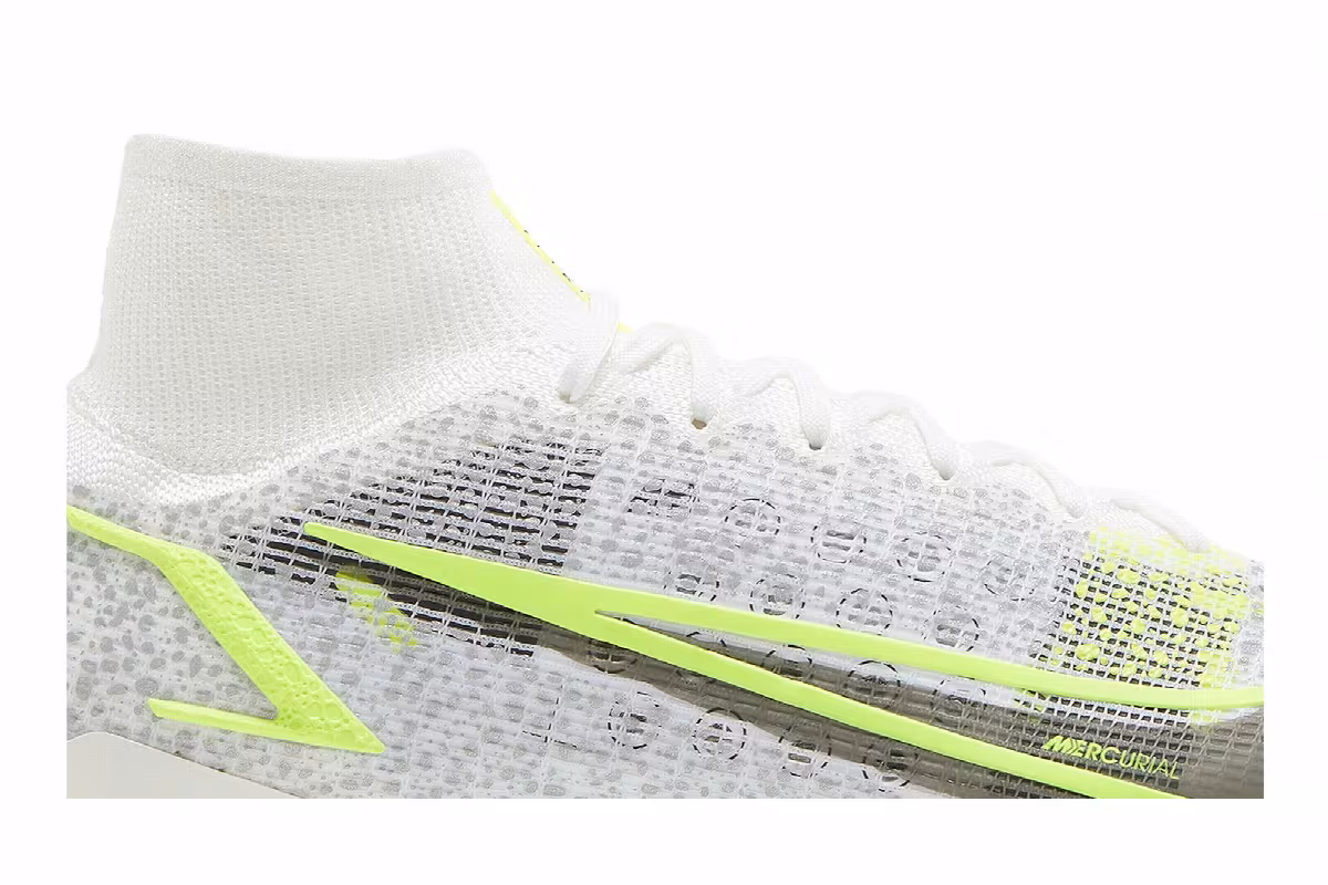 Nike Mercurial Superfly 8 Elite FG White Volt, view 3