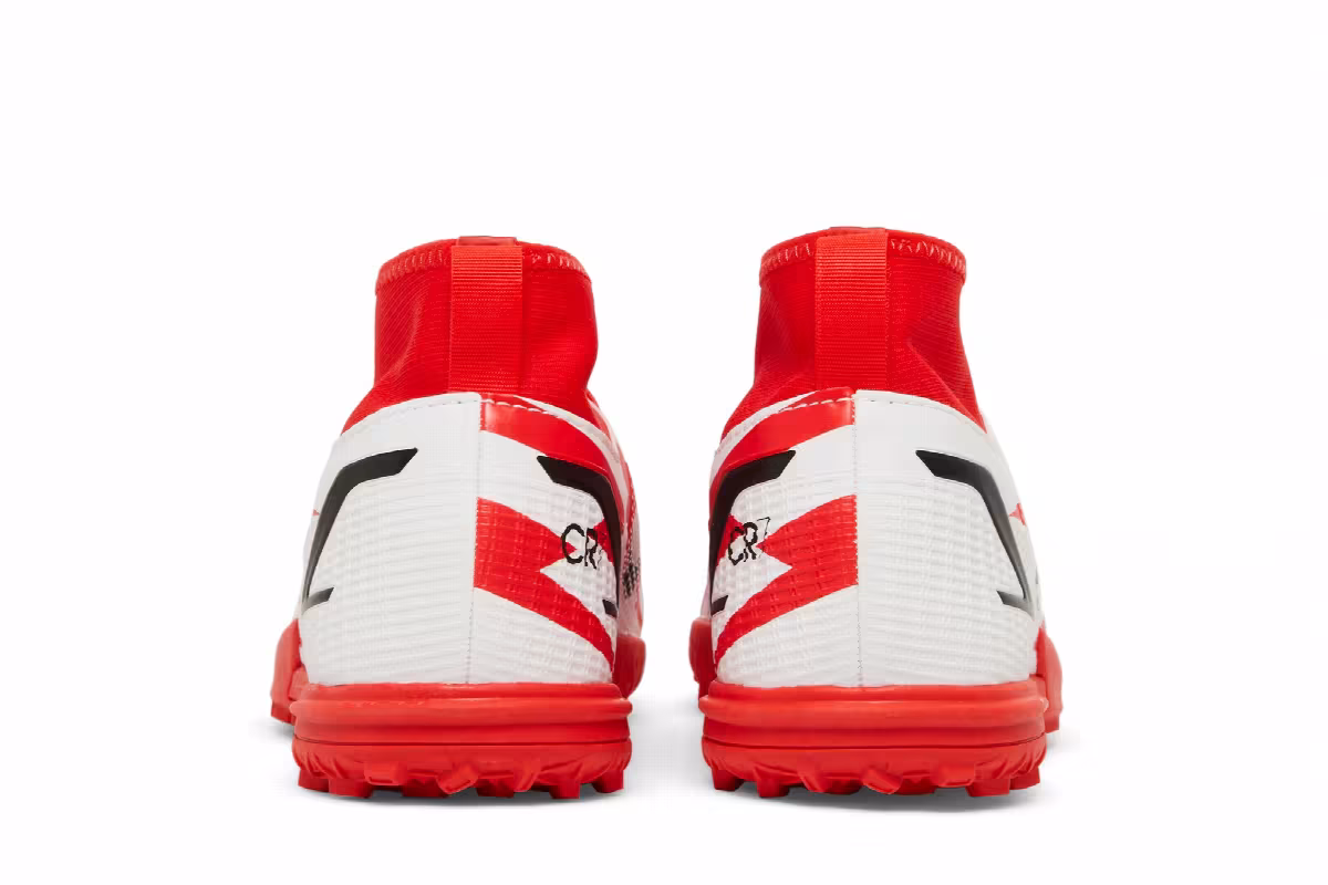 Nike Mercurial Superfly 8 Academy CR7 TF GS Chile Red, view 7