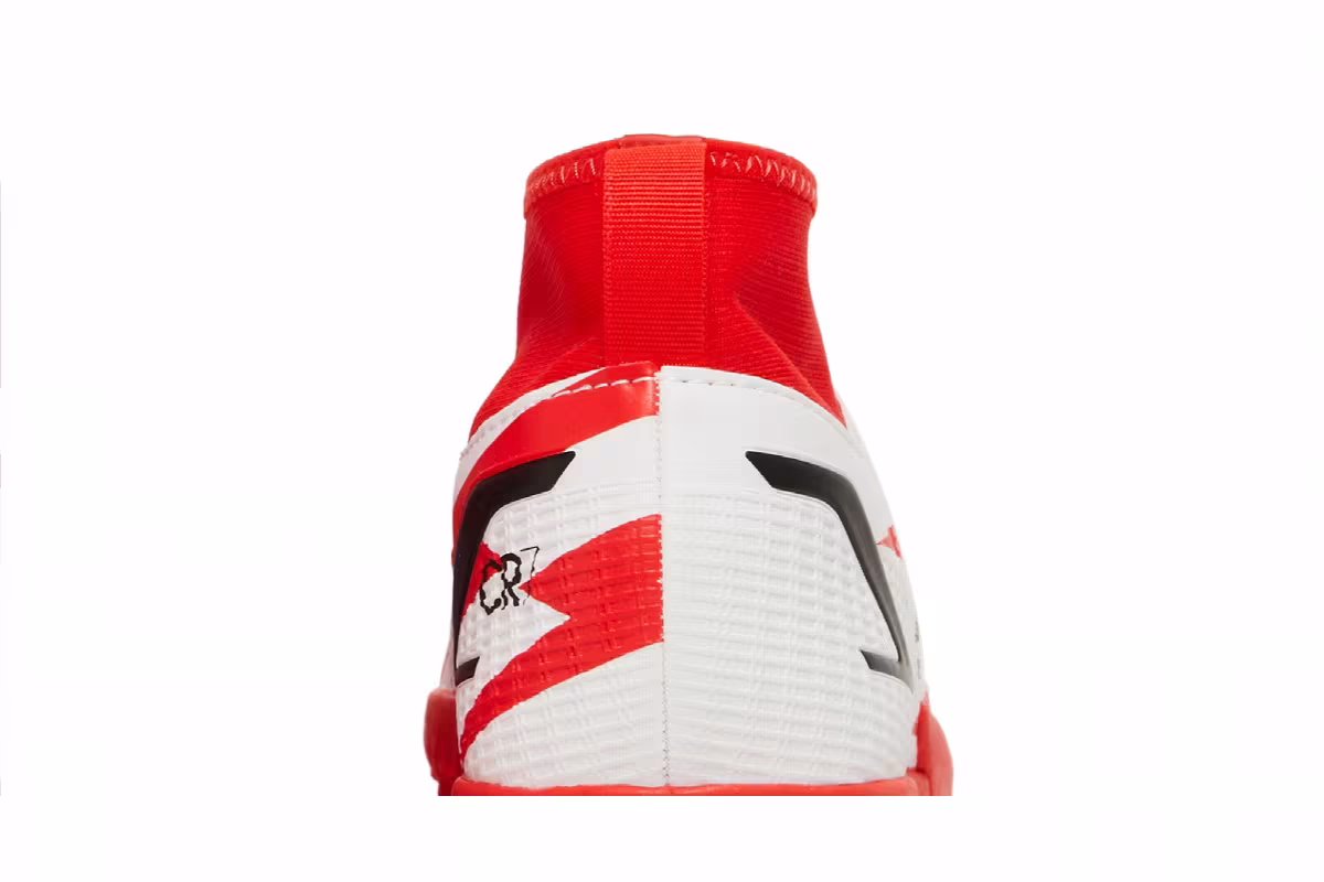 Nike Mercurial Superfly 8 Academy CR7 TF GS Chile Red, view 8