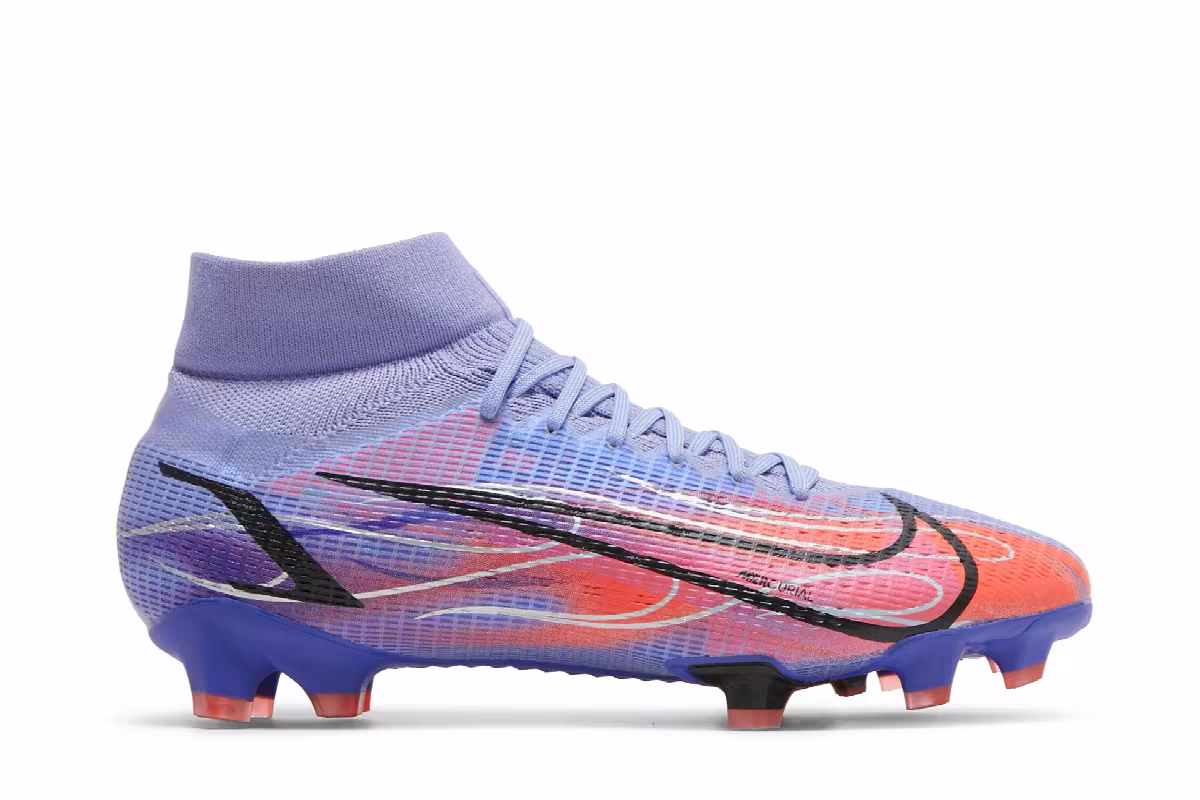 Kylian Mbappé x Nike Mercurial Superfly 8 Pro FG Flames, view 2