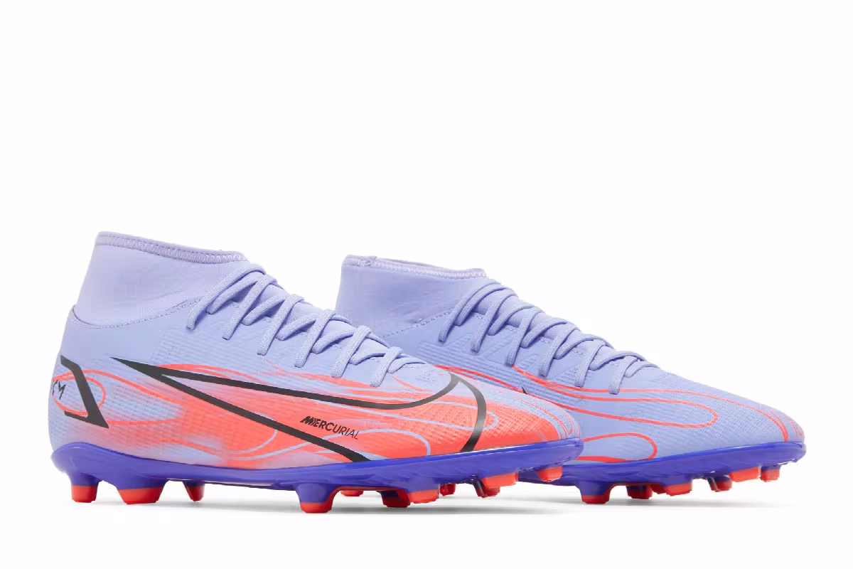 Nike Kylian Mbappé x Mercurial Superfly 8 Club MG Flames, view 9