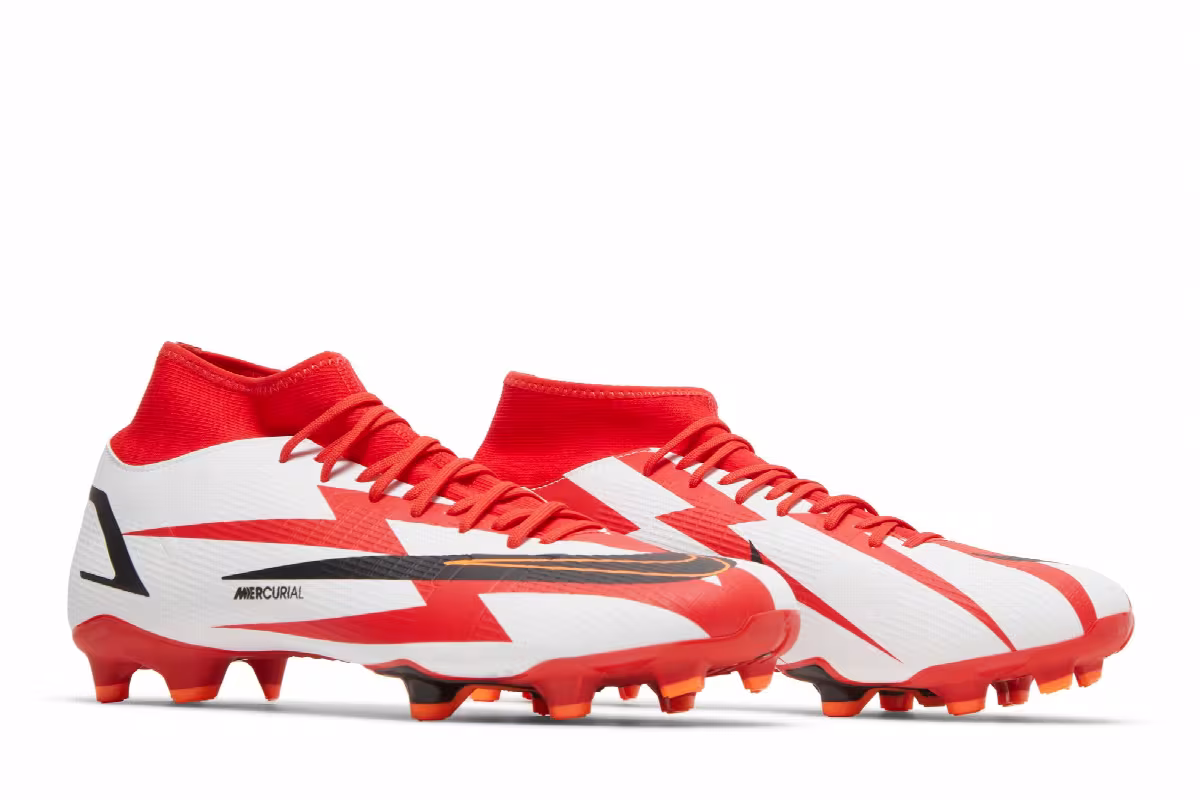 Nike Mercurial Superfly 8 Academy CR7 MG Chile Red, view 9