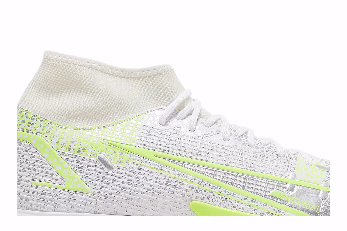 Nike Mercurial Superfly 8 Academy TF Metallic Silver Volt, view 3