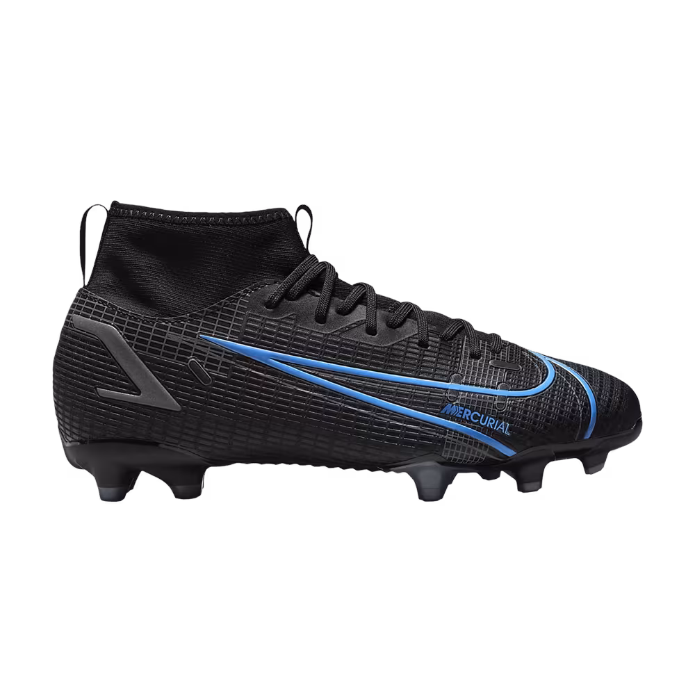 Nike Mercurial Superfly 8 Academy MG GS Black Photo Blue