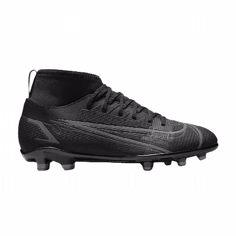 Nike Mercurial Superfly 8 Club MG GS 'Black Iron Grey'