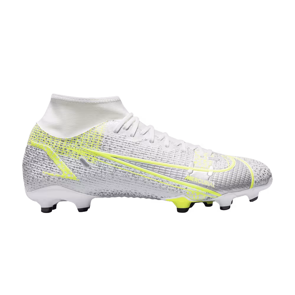 Nike Mercurial Superfly 8 Academy MG Metallic Silver Volt