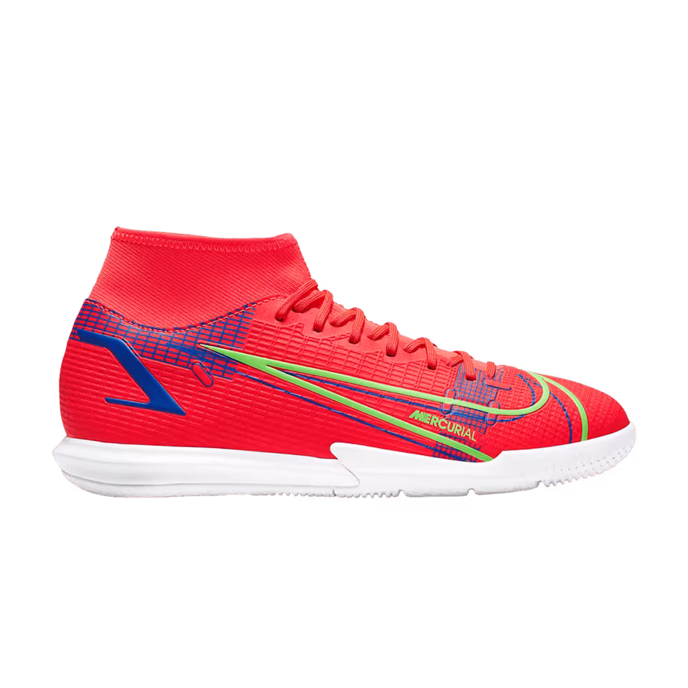Nike Mercurial Superfly 8 Academy IC Bright Crimson Indigo Burst