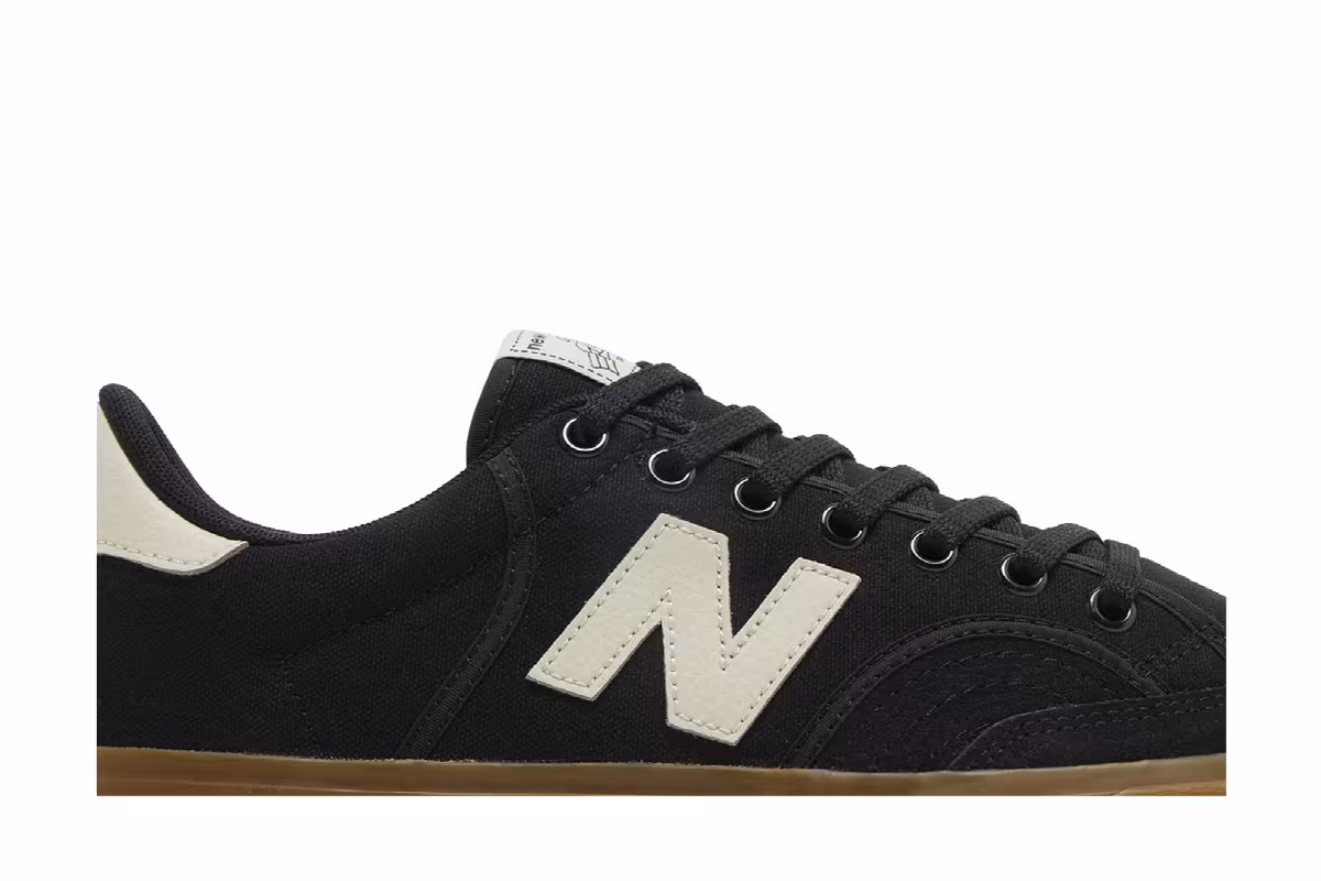 New Balance Numeric 212 Pro Court Black Timberwolf Gum, view 3
