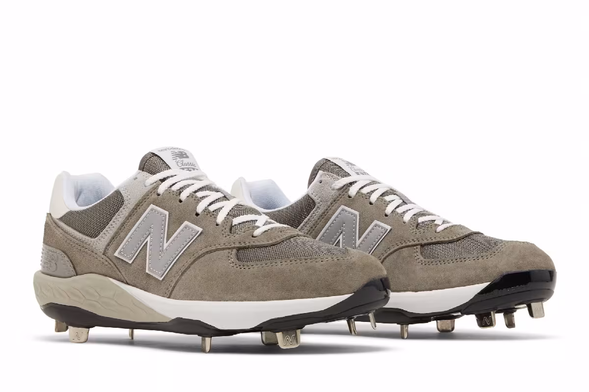 New Balance Fresh Foam X 574 Cleat Shark Skin, view 9