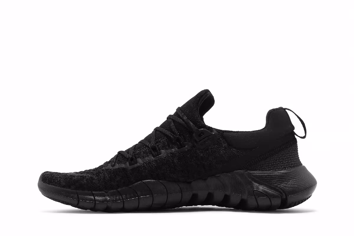 Nike Free Run 5.0 Black Off Noir, view 4
