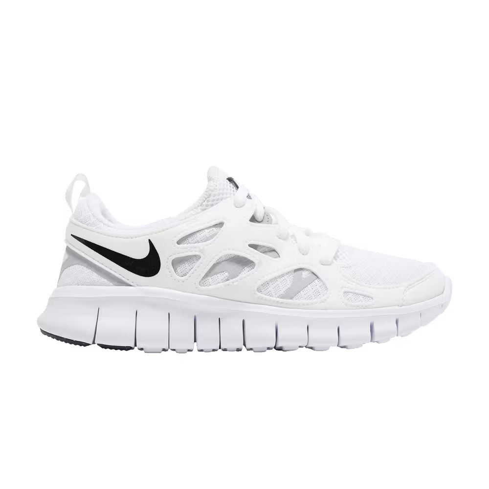 Nike Free Run 2 GS White Black