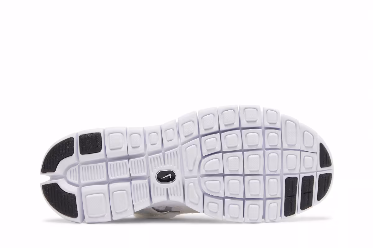 Nike Free Run 2 GS White Black, view 5