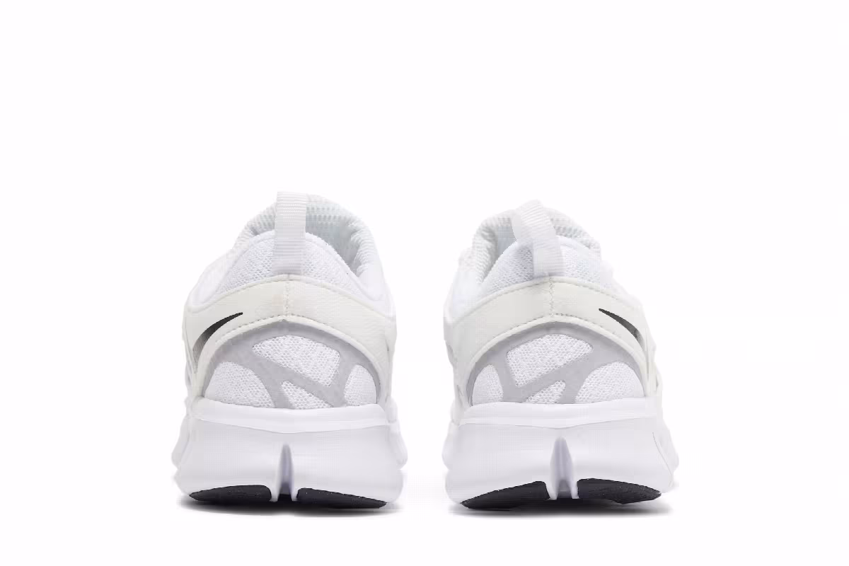 Nike Free Run 2 GS White Black, view 7