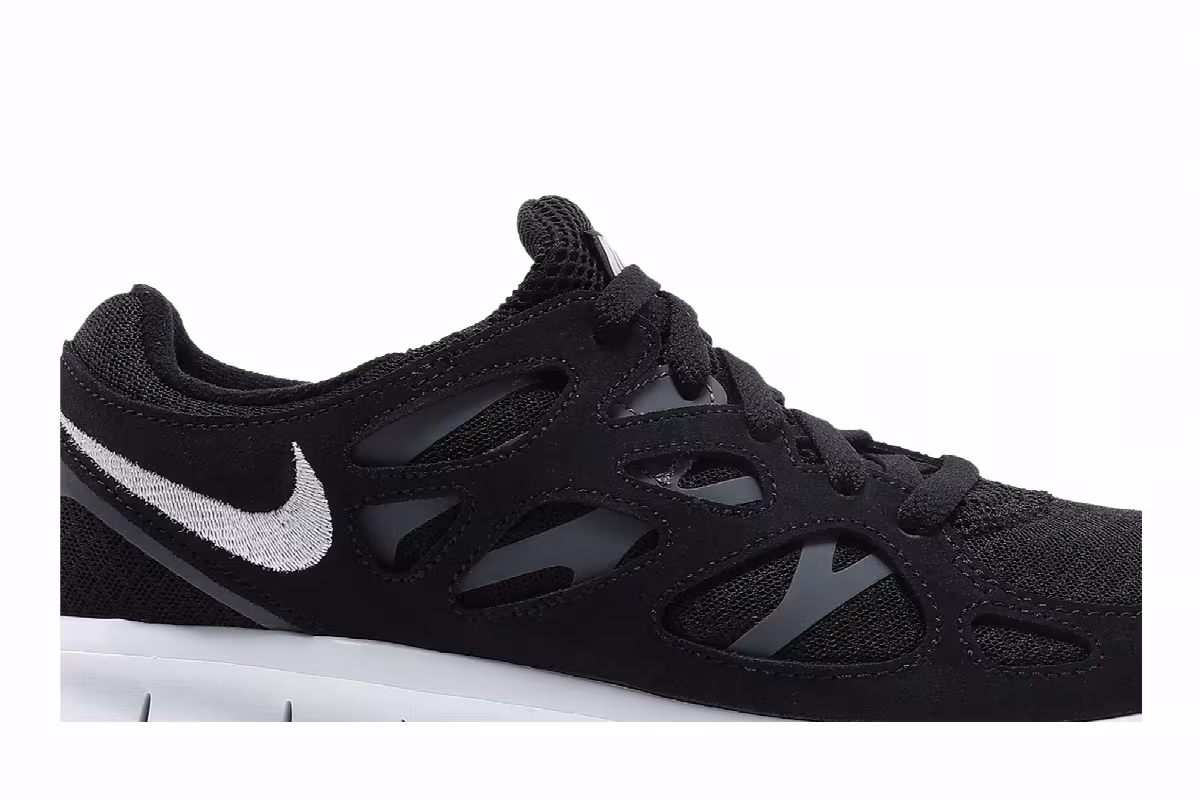 Nike Free Run 2 Black White, view 3