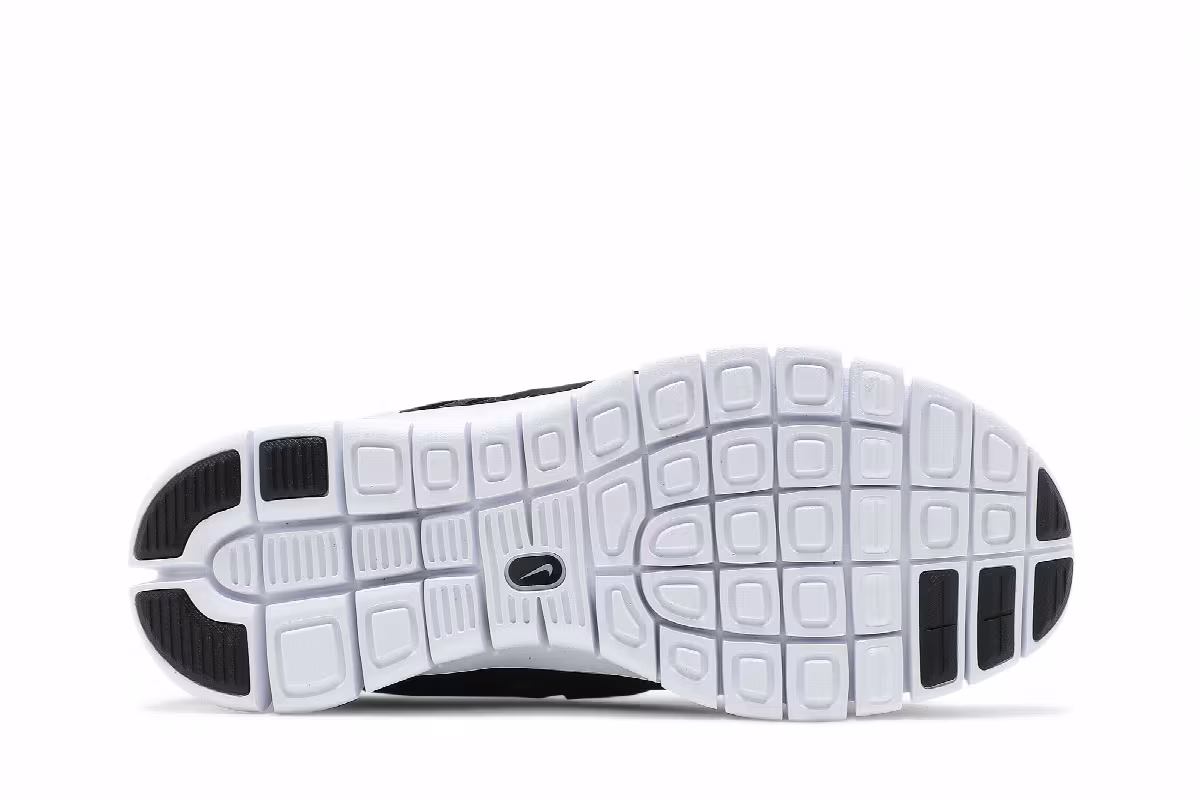 Nike Free Run 2 Black White, view 5