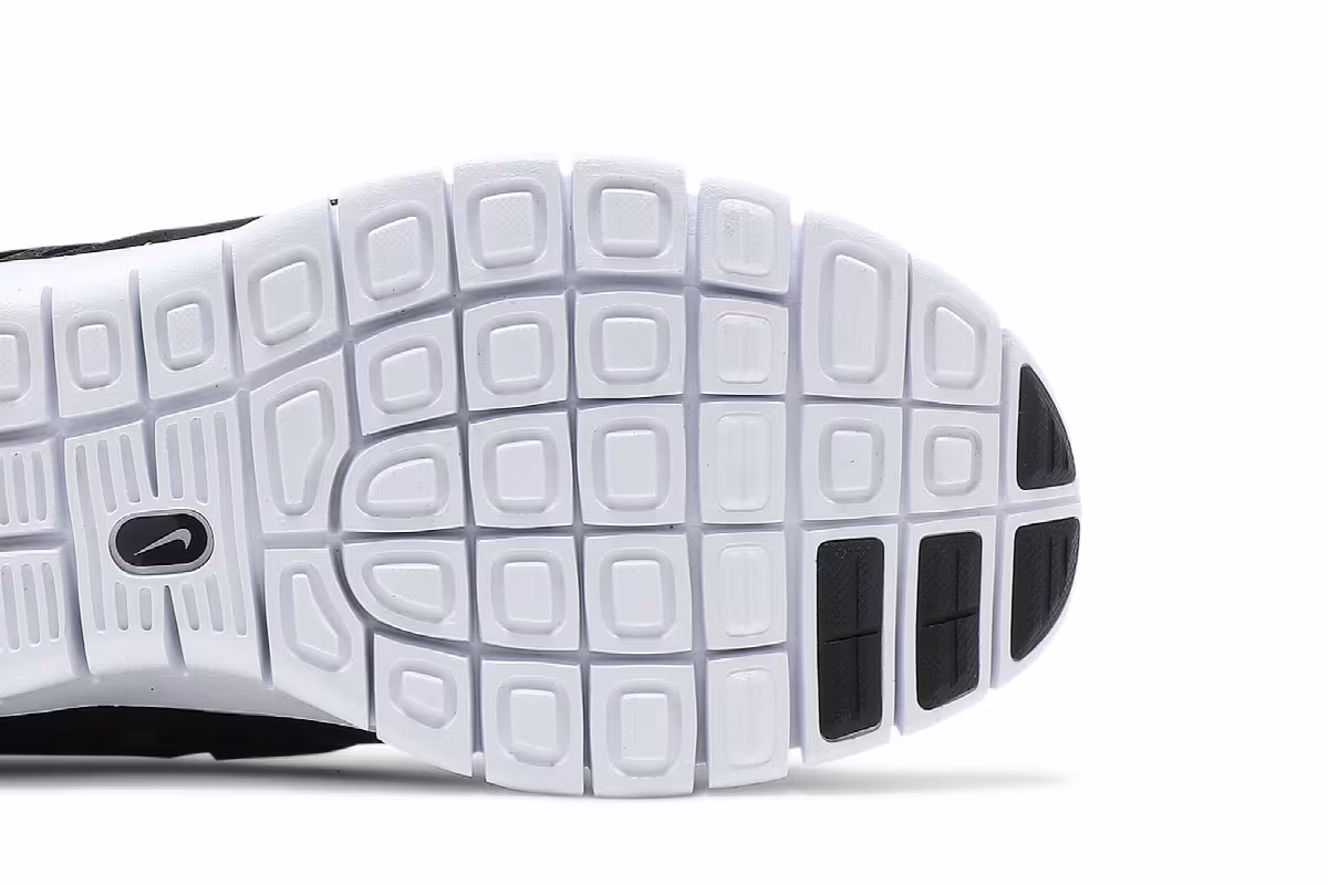 Nike Free Run 2 Black White, view 6