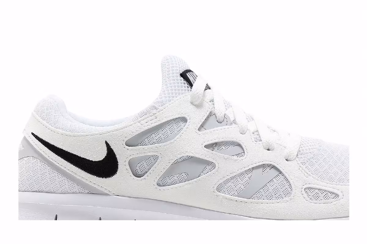 Nike Free Run 2 White Black, view 3