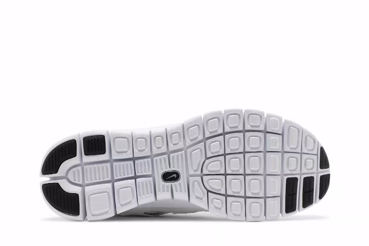 Nike Free Run 2 White Black, view 5