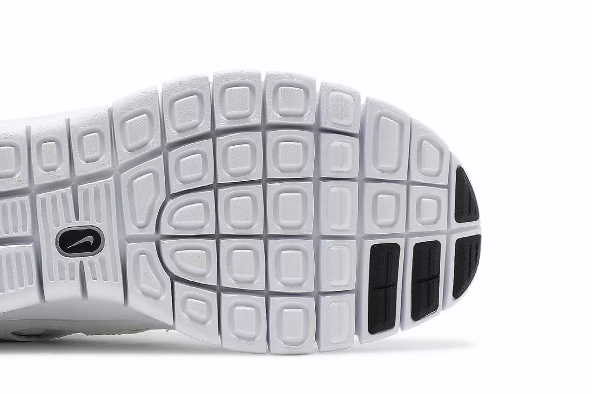 Nike Free Run 2 White Black, view 6