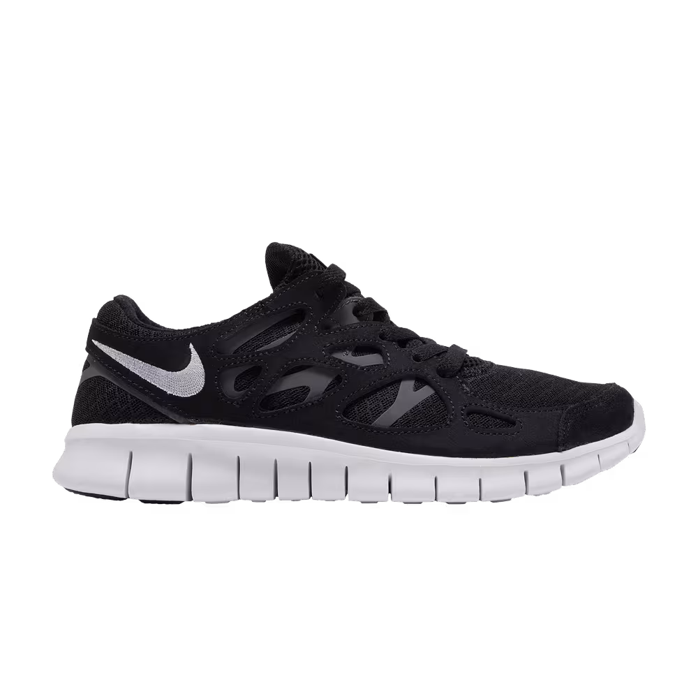 Nike Women's Free Run 2 Black Dark Grey