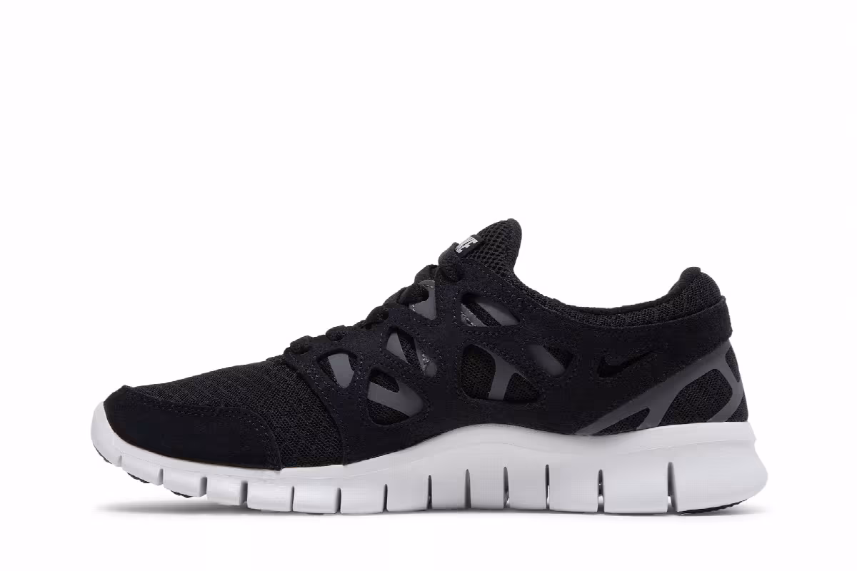 Nike Women's Free Run 2 Black Dark Grey, view 4