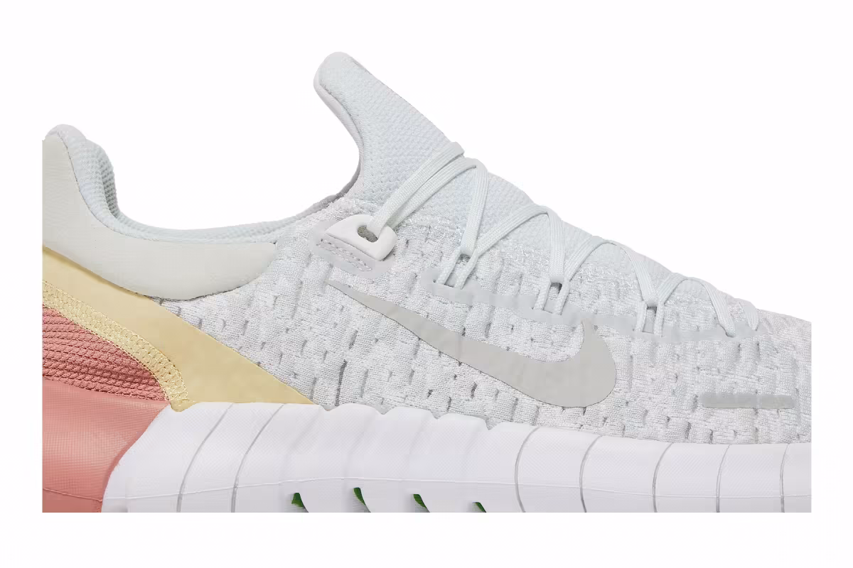 Nike Free Run 5.0 Off White Pink, view 3