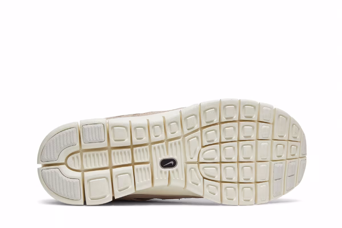 Nike Free Run 2 Wolf Grey Fossil Stone, view 5