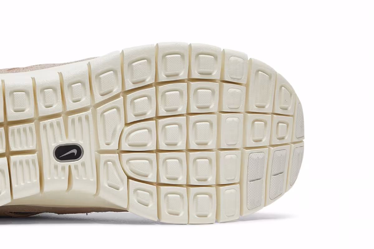 Nike Free Run 2 Wolf Grey Fossil Stone, view 6