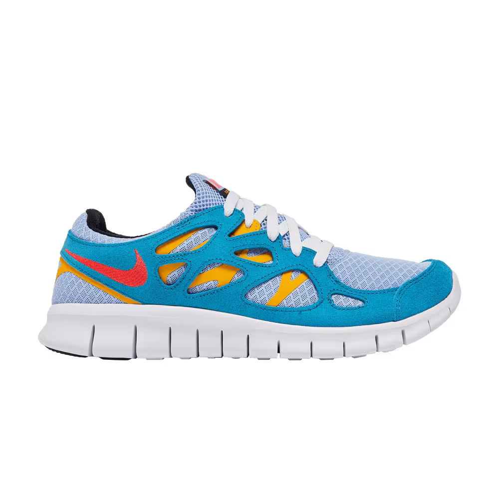Nike Free Run 2 Cyber Teal Aluminum