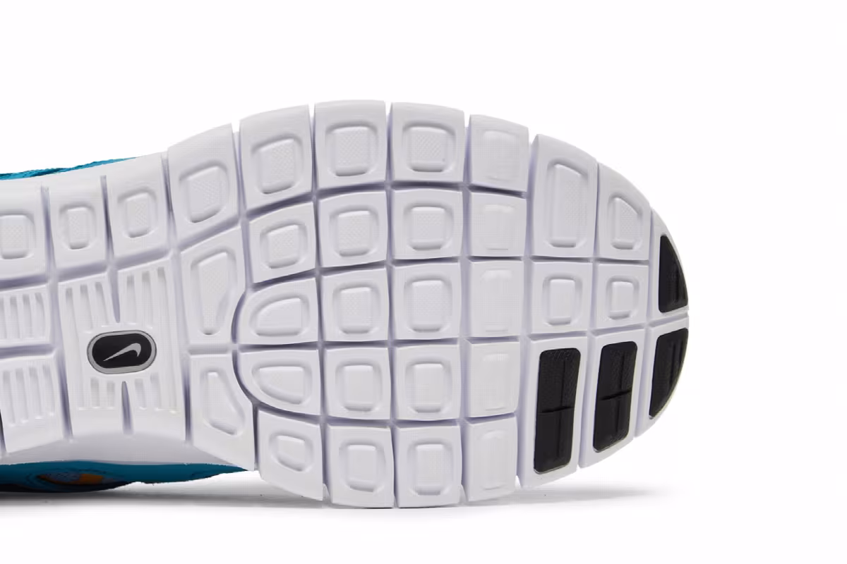 Nike Free Run 2 Cyber Teal Aluminum, view 6