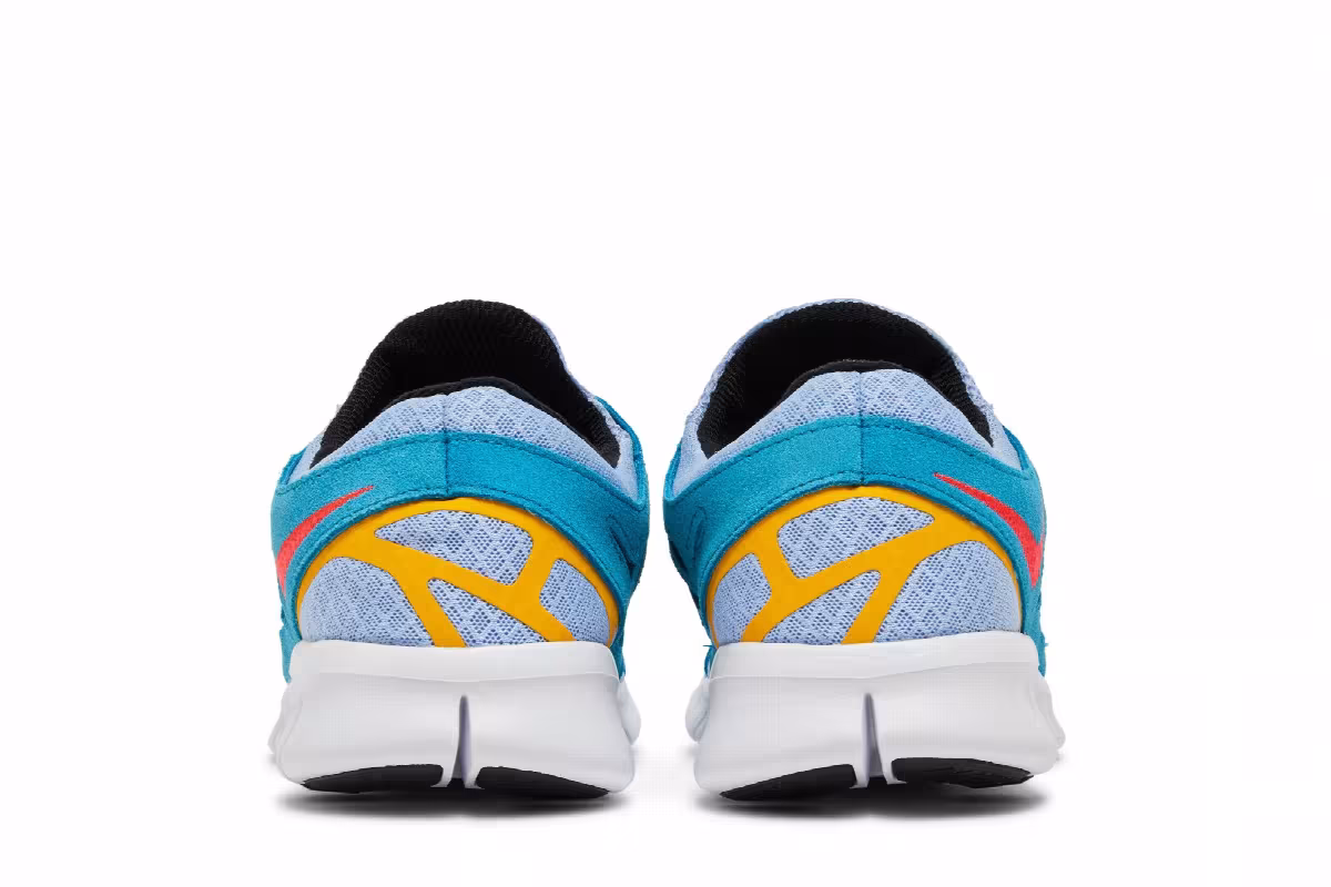 Nike Free Run 2 Cyber Teal Aluminum, view 7