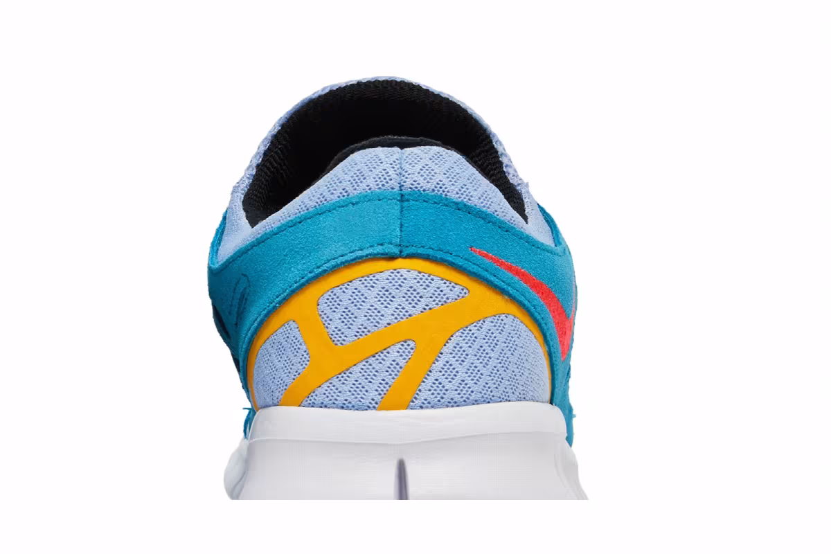 Nike Free Run 2 Cyber Teal Aluminum, view 8