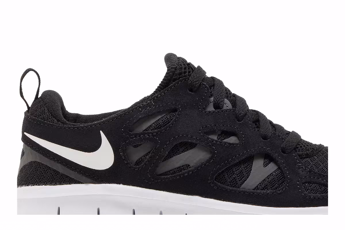 Nike Free Run 2 GS Black White, view 3