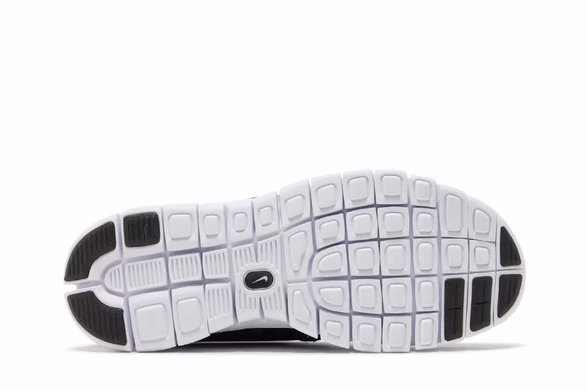 Nike Free Run 2 GS Black White, view 5